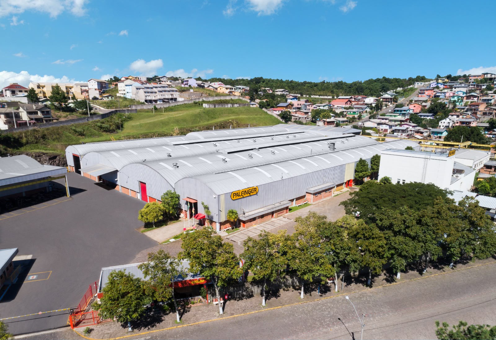 Unidade da PALFINGER em Caxias do Sul, na Serra